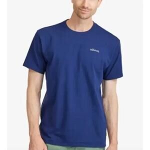 Allbirds NWT Men's Deep Navy Blue All Good Cotton Logo T-Shirt Size L